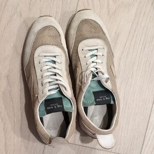Rag & Bone Suede Sneakers Beige/Tan Size 39